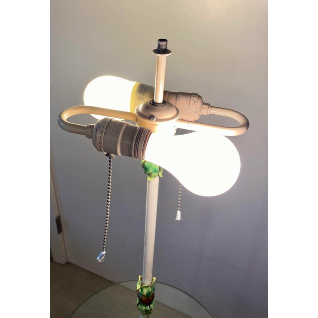 1950’s Italian Tole Floor Lamp For Sale - Image 11 of 12