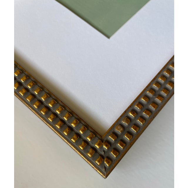 Contemporary 2026 "Diga" Contemporary Abstract Painting on Paper by Artist r.k. Red For Sale - Image 3 of 3