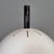 Black Italian Postmodern Black Metal Floor Lamp with White Metal Lampshade, 1980s For Sale - Image 8 of 14