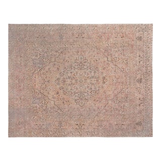 Authentic Persian Tabriz Handmade Wool Carpet For Sale