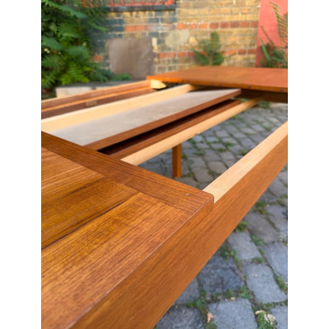 Teak Dining Table with Butterfly Extension from Faarup Møbelfabrik For Sale - Image 5 of 11