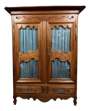 Louis XV Bookcase in Oak, 1750s
