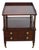 Baker Mahogany 1 Drawer Library End Table For Sale