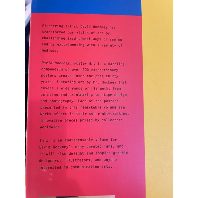 Art Book - David Hockney Lithograph Prints: Poster Art Book (1995) For Sale - Image 10 of 11