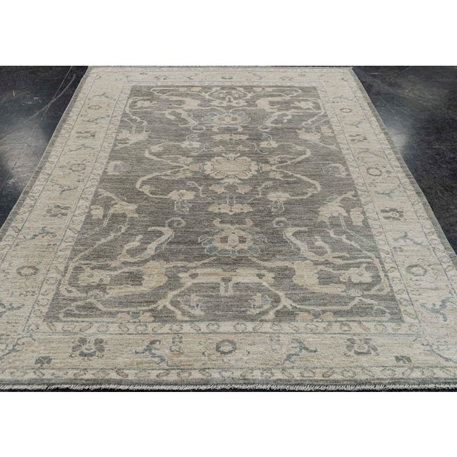 Oushak Rug 6'1" x 8'7" #23541 Explore a curated collection of hallway runners, wool rugs, and handmade masterpieces at ,...
