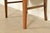 Brown Art Deco Carved Walnut Vanity Stool | Circa 1920s For Sale - Image 8 of 11