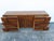 Lane Furniture Lane Brutalist Mid Century Modern Long Dresser Tv Cabinet 6304 For Sale - Image 4 of 17