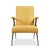 The Vintage Mid Century Italian Gio Ponti Style Armchair captures the refined elegance of Italian modernist design with...