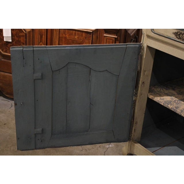 French Provincial 19th Century Painted Buffet For Sale - Image 4 of 7