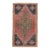 Mid 20th Century Traditional Turkish Entry Rug – Geometric Medallion & Floral Motifs -1' 9'' X 3' 4'' For Sale