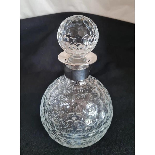 Camelot Silverware Cut Glass Golf Ball Spirit Decanter, 1991 For Sale - Image 13 of 14