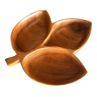 Vintage Blair of Honolulu Monkeypod Wood Candy Bowl For Sale