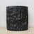 Bisque Black Porcelain Paper Relief Vase by Martin Freyer for Rosenthal, 1970s For Sale - Image 17 of 17