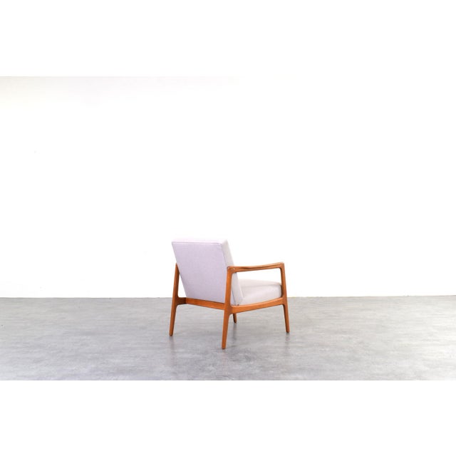 1960s Mid-Century Modern Teak Lounge Chair by Alf Svensson for Dux, 1960s For Sale - Image 5 of 12