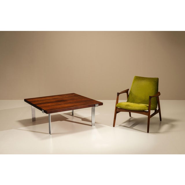 1960s Mod. ML188 Coffee Table by Illum Wikkelso for A/S Mikael Laursen, Denmark, 1966 For Sale - Image 5 of 11