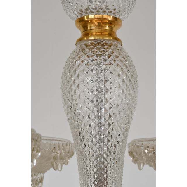 French Art Deco Chandelier by Boris Lacroix 1930s France For Sale - Image 10 of 13