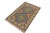 Contemporary Rustic Turkish Hand-Woven Kilim Rug - 2'5'' X 3'1'' For Sale - Image 3 of 9