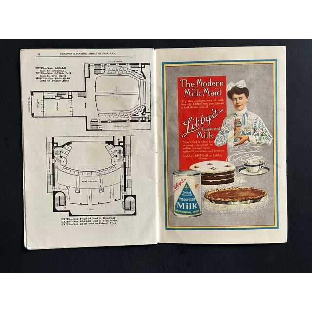 Vintage Edwardian Era Broadway Theater Program For Sale In New York - Image 6 of 11