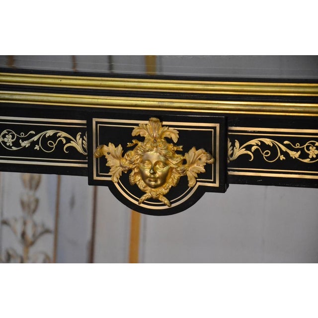 Napoleon III Darkened Wood Game Table For Sale - Image 13 of 18