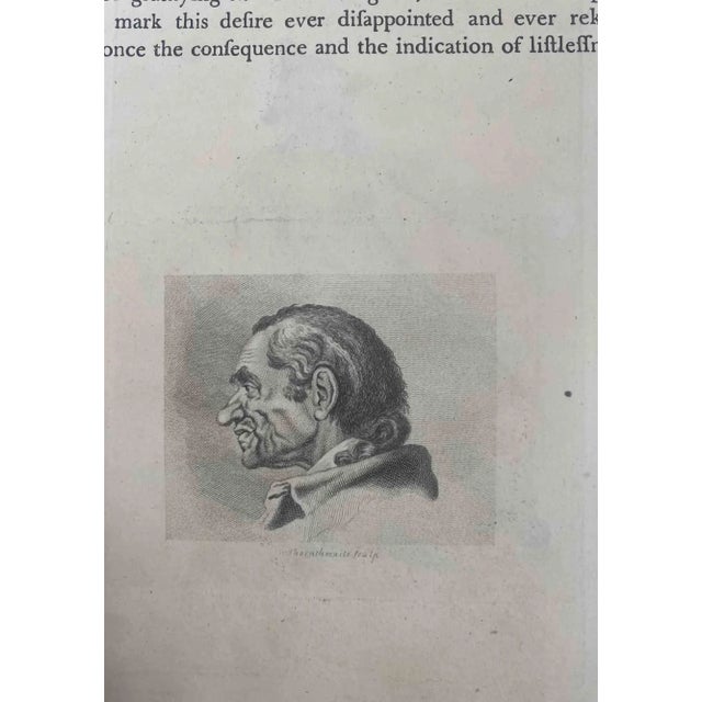 A Drunk Man is an original artwork realized by Thomas Holloway for Johann Caspar Lavater's "Essays on Physiognomy,...