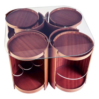 Model 0635 Modular Coffee Table by Dřevotvar Nová Paka, 1977 For Sale