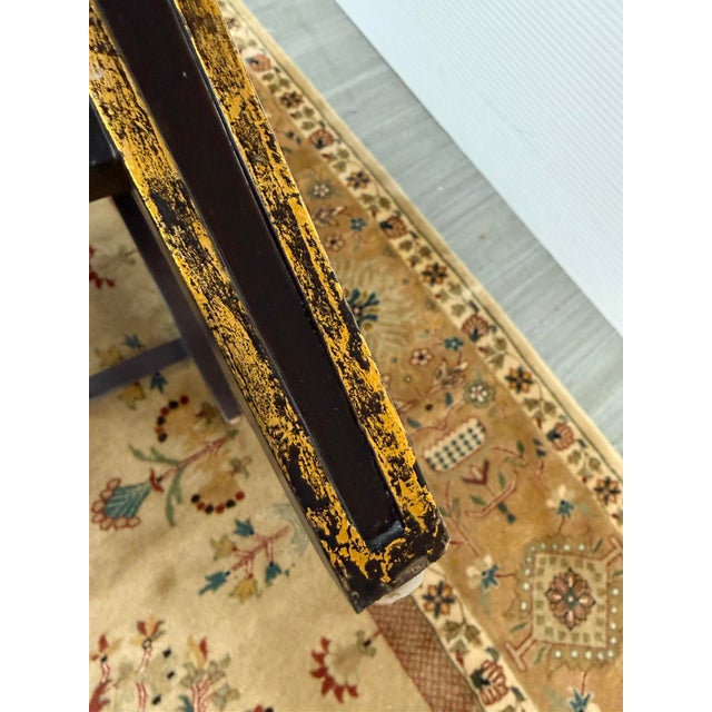 Textile Bespoke Sapphire Velvet Bench For Sale - Image 7 of 12