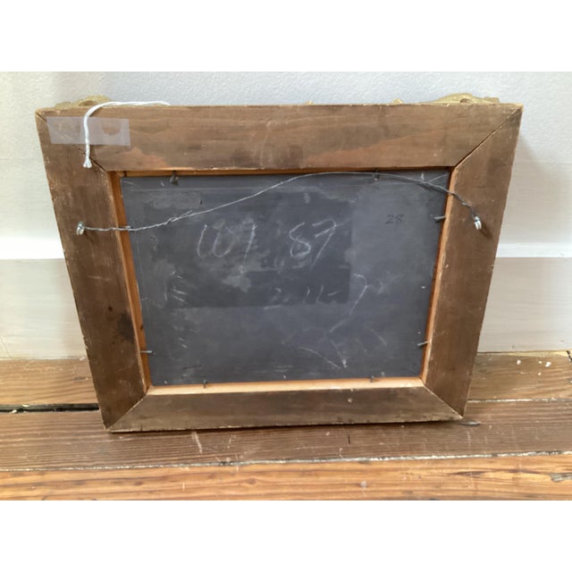 Art Deco Charming Dutch School, Oil Painting On Board COastal Scene with Windmill For Sale - Image 3 of 7