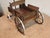 Brown Vintage Hand Crafted Decorative Oak Pull Toy Wagon For Sale - Image 8 of 9