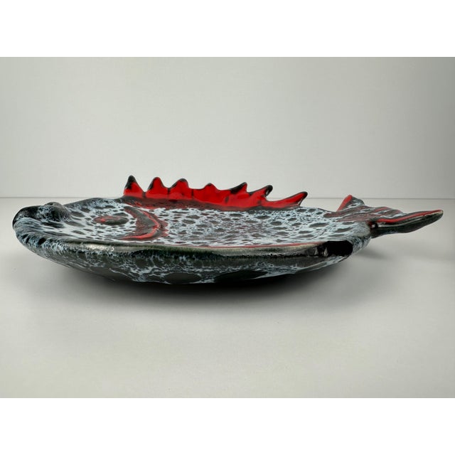 Vintage Fat Lava Bowl from Vallauris, 1970s For Sale - Image 3 of 8