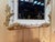Napoleon III White Relief and Gold Leaf Mirror For Sale - Image 5 of 7