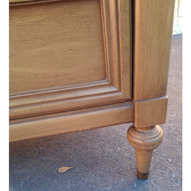 Mid 20th Century Mid 20th Century White Furniture Italian Tuscan Style Fruitwood Chest and Chest of Drawers For Sale - Image 5 of 13