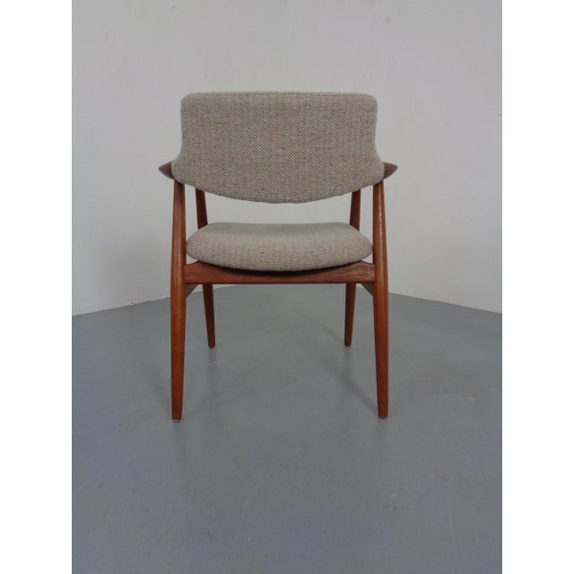 Teak & Wool GM11 Armchair from Svend Aage Eriksen of Glostrup, Denmark, 1960s For Sale - Image 12 of 18