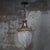 Metal Antique French Copper, Brass and Cut Glass Lantern Pendant Light, 1910s For Sale - Image 7 of 10