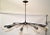 Stilnovo Stilnovo Italian 12 Shade Chandelier Bronze Finish Mid-Century Modern 1960 For Sale - Image 4 of 13