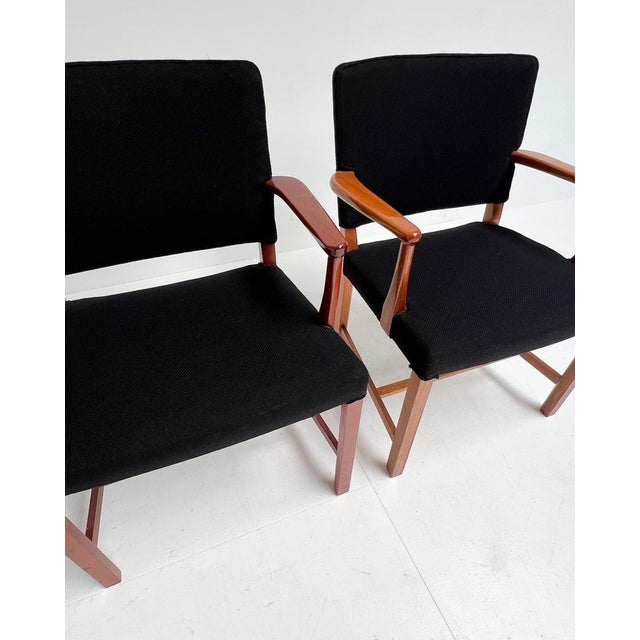 Danish Mahogany Chairs by Erik Bjorn Olsen, 1970s, Set of 2 For Sale - Image 4 of 17