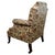 Beige Antique 19th Century Victorian Mahogany Wingback Armchair For Sale - Image 8 of 13