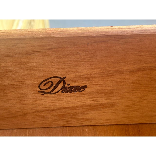 Mid 20th Century Dixie Shangri La 6 Draw Dresser Yellow For Sale In Naples, FL - Image 6 of 11