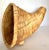 Brown Vintage Handwoven Rush Grass Cornucopia, Horn of Plenty Thanksgiving Basket For Sale - Image 8 of 10