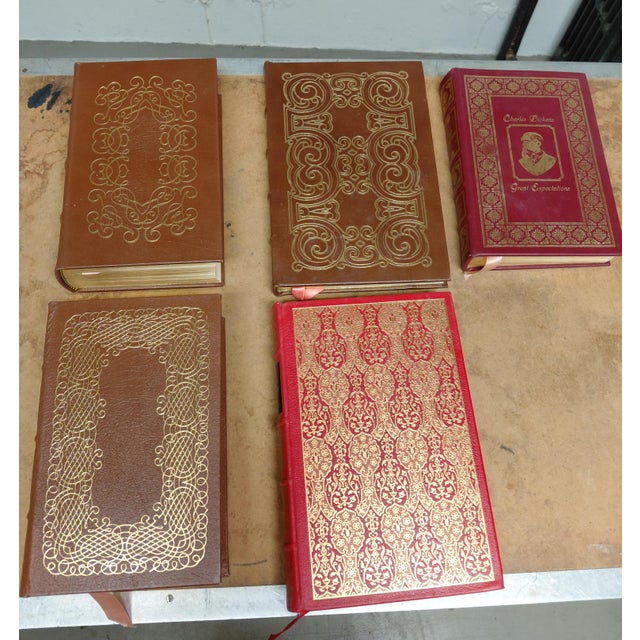 1980s Easton Press Leather Bound Books Set of 10 For Sale - Image 12 of 18