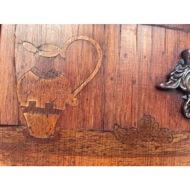 Antique Inlaid Kidney Shaped Table For Sale - Image 18 of 18