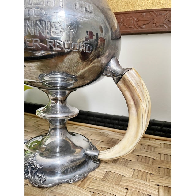 1914 Silver Plated Los Angeles Janss Investment Co Trophy For Sale In New York - Image 6 of 10