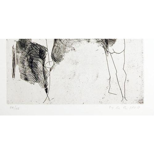Contemporary Marino Marini, Jugglers X Edition of 65, 1950s, Etching For Sale - Image 3 of 5