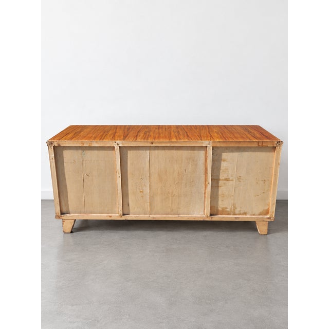 Italian Art Deco Walnut Burl Sideboard, 1930s For Sale - Image 3 of 11