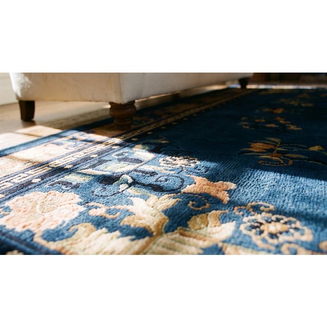 Antique Chinese Peking Rug For Sale - Image 15 of 15