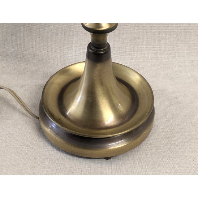 Brass Bouillotte Table Lamp For Sale - Image 10 of 11