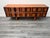 Brown Large Vintage Italian Four Doors Geomagnetic Design Credenza, 1965 For Sale - Image 8 of 9
