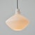 1950s Stilnovo Sculptural Opaline Glass Pendant, Unmarked For Sale - Image 11 of 12