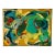 D. 1980 Post Modern Abstract Stain Painting Signed A. Cohen For Sale