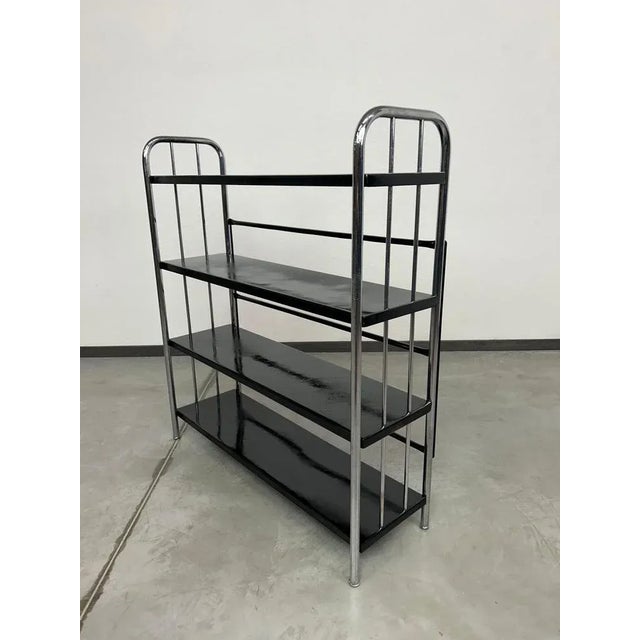 Tubular Steel Bauhaus Shelf, 1930s For Sale - Image 6 of 11