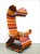 Afrika Throne in Metal and Woven Polyethylene, 2000s For Sale - Image 3 of 15